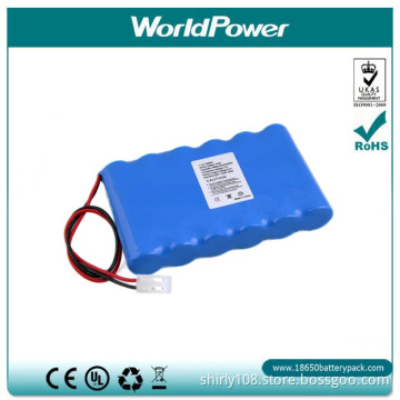 hot-sale7.4V 6600mah lithium batteries pack